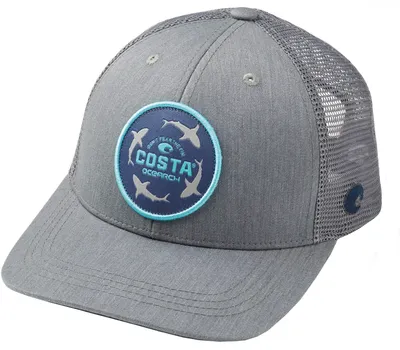 Costa Del Mar Men's OCEARCH Shark Trucker Hat