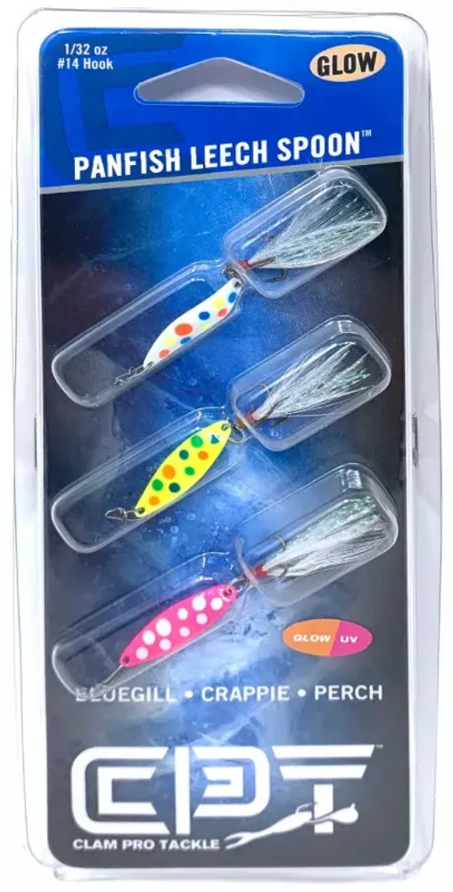 Dick's Sporting Goods Clam Panfish Leech Flutter Spoon Kit