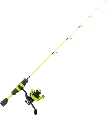 Clam Voltage Ice Fishing Spinning Combo