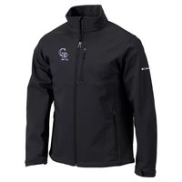 Columbia Men's Colorado Rockies Black Ascender Softshell Jacket