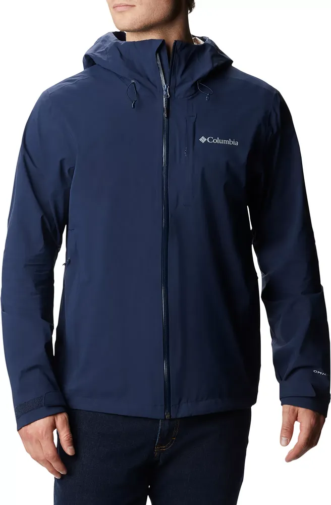 Columbia Men's Omni-Tech Ampli-Dry Full-Zip Shell Rain Jacket