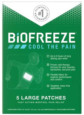 Biofreeze Patch 5 Pk