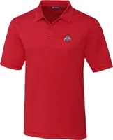 Cutter & Buck Men's Ohio State Buckeyes Scarlet Forge Polo