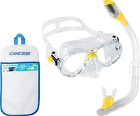 Cressi Marea Jr and Mini Dry Snorkel Mask Combo