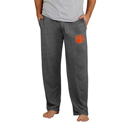 Concepts Sport Men's Clemson Tigers Charcoal Quest Pants