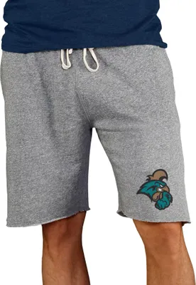 Concepts Sport Men's Coastal Carolina Chanticleers Charcoal Mainstream Shorts