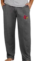 Concepts Sport Men's Louisville Cardinals Charcoal Quest Pants