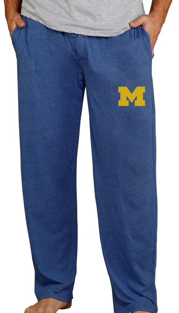 Concepts Sport Men's Michigan Wolverines Blue Quest Pants