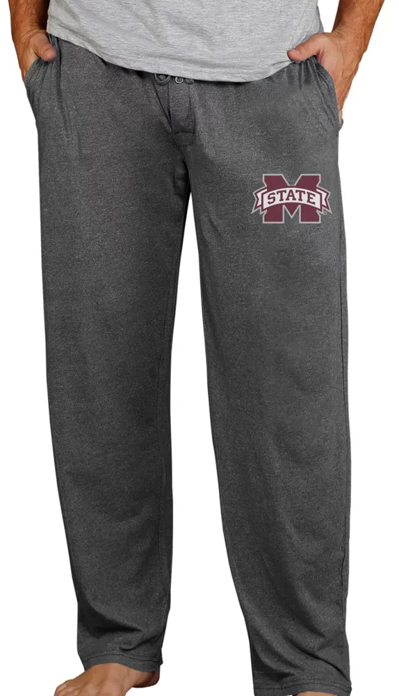 Concepts Sport Men's Mississippi State Bulldogs Charcoal Quest Pants