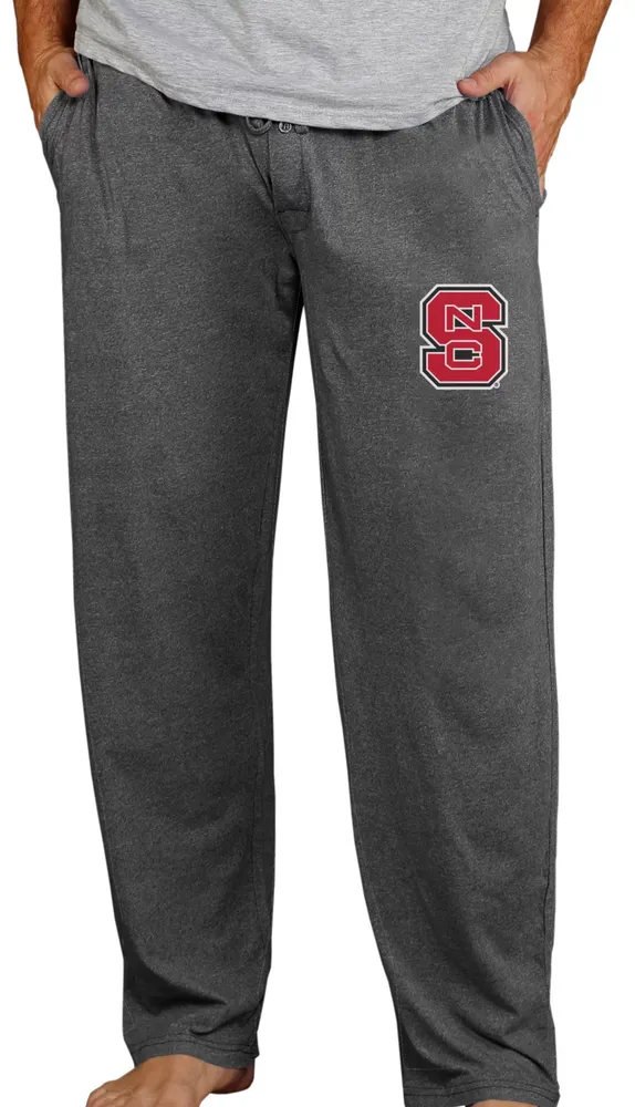 Concepts Sport Men's NC State Wolfpack Charcoal Quest Pants