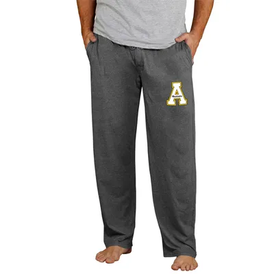 Concepts Sport Men's Appalachian State Mountaineers Charcoal Quest Pants