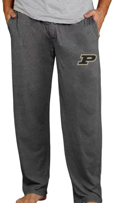 Concepts Sport Men's Purdue Boilermakers Charcoal Quest Pants