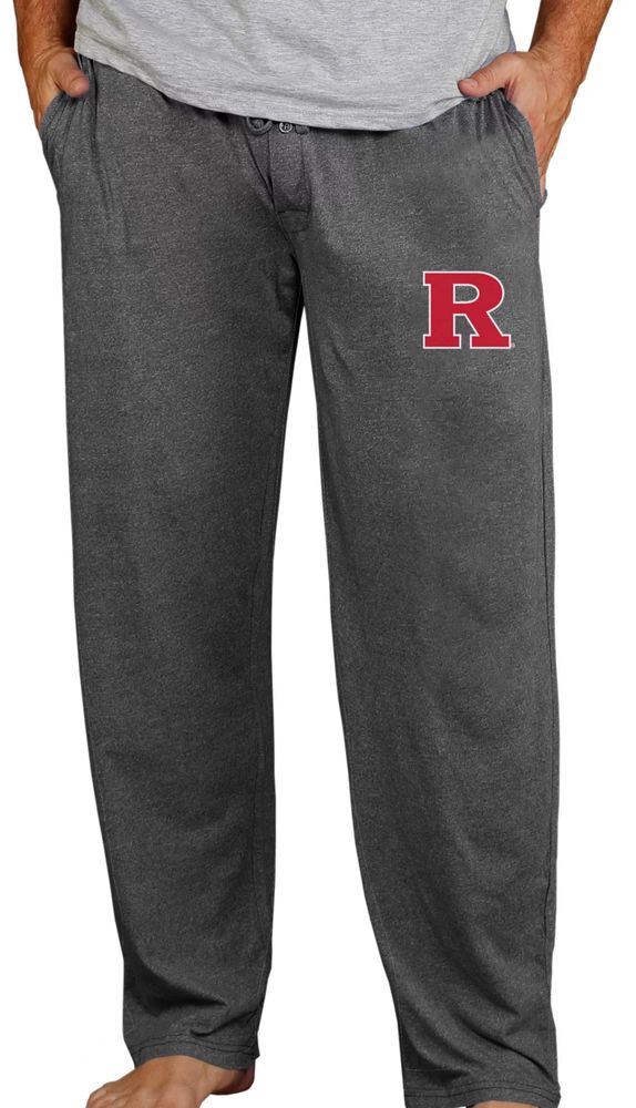 Concepts Sport Men's Rutgers Scarlet Knights Charcoal Quest Pants