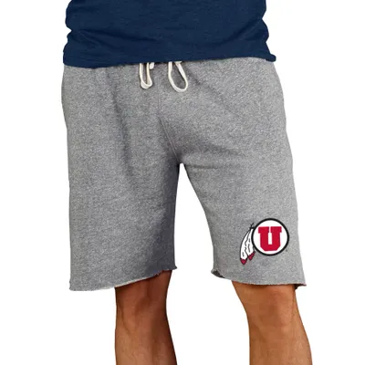 Concepts Sport Men's Utah Utes Charcoal Mainstream Shorts