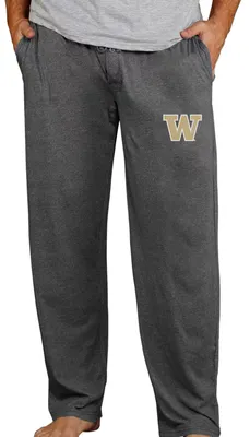 Concepts Sport Men's Washington Huskies Charcoal Quest Pants