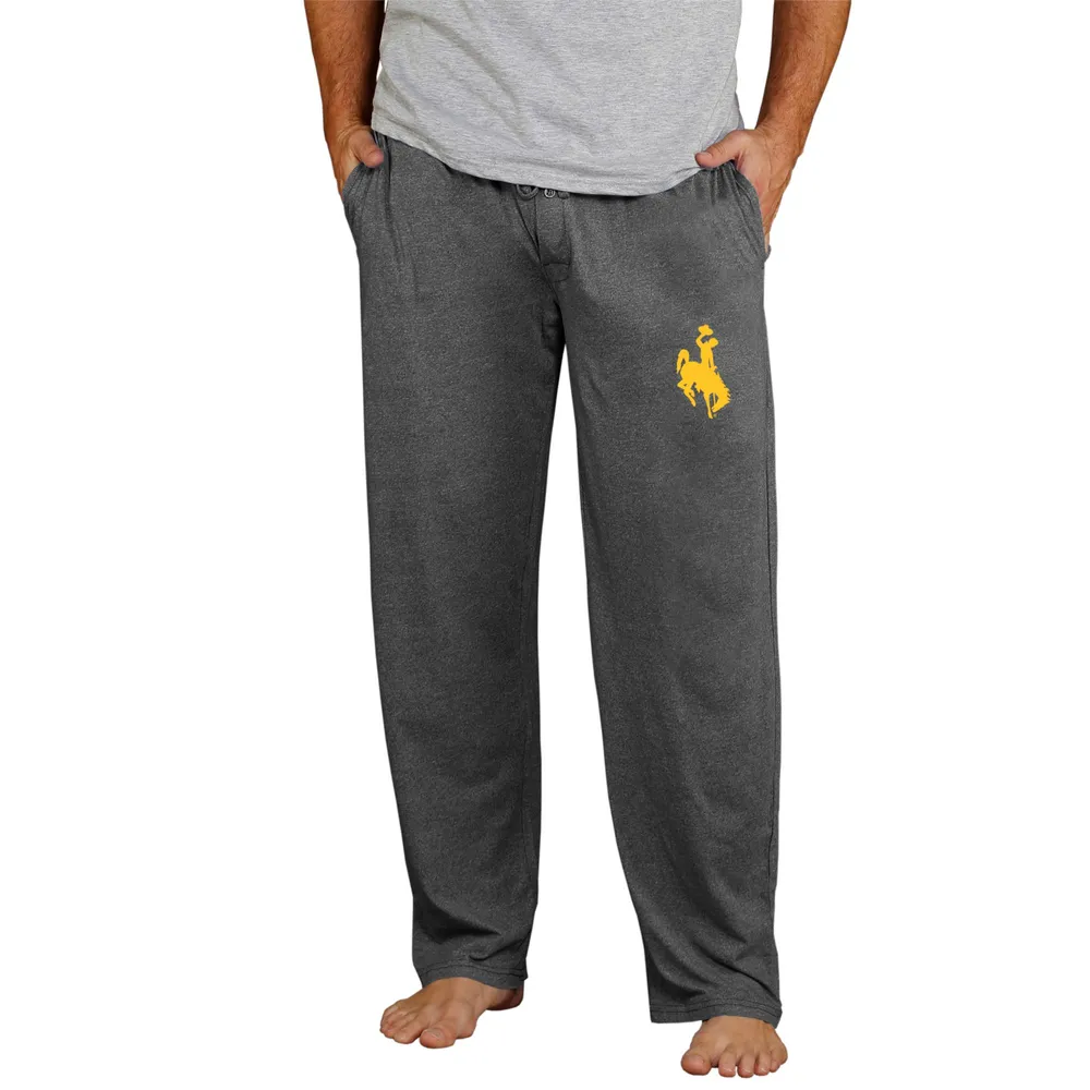 Concepts Sport Men's Wyoming Cowboys Charcoal Quest Pants