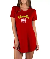 Concepts Sport Women's Atlanta Hawks Marathon Red Night T-Shirt