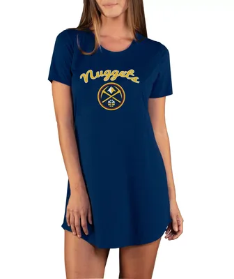 Concepts Sport Women's Denver Nuggets Marathon Navy Night T-Shirt