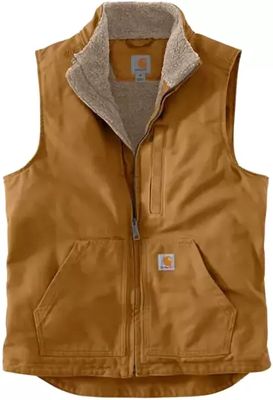 Carhartt Men's Sherpa-Lined Mock Neck Vest