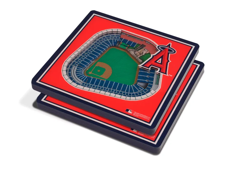 You the Fan Los Angeles Angels Stadium View Coaster Set