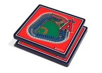 You the Fan Los Angeles Angels Stadium View Coaster Set