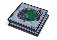 You the Fan San Diego Padres Stadium View Coaster Set