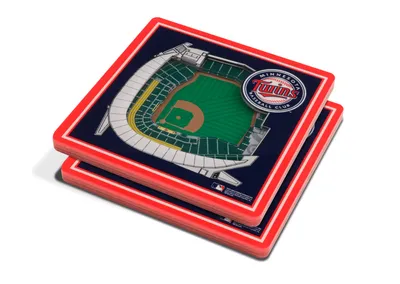 You the Fan Minnesota Twins Stadium View Coaster Set