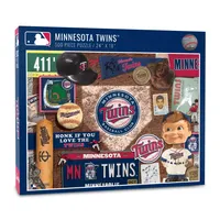 You The Fan Minnesota Twins Retro Series 500-Piece Puzzle