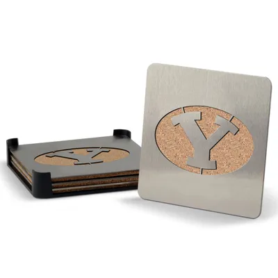 You the Fan BYU Cougars Coaster Set