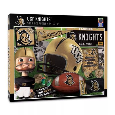 You The Fan UCF Knights Retro Series 500-Piece Puzzle