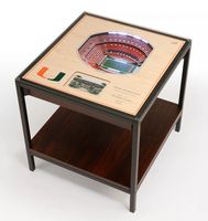 You The Fan Miami Hurricanes 25-Layer StadiumViews Lighted End Table