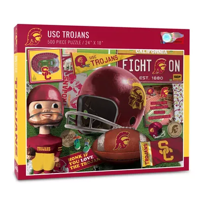 You The Fan USC Trojans Retro Series 500-Piece Puzzle