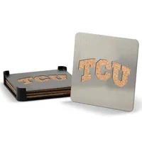 You the Fan TCU Horned Frogs Coaster Set