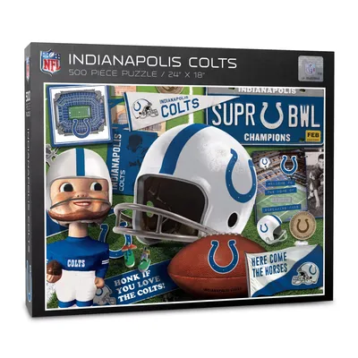 You The Fan Indianapolis Colts Retro Series 500-Piece Puzzle