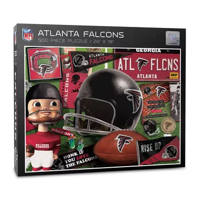 You The Fan Atlanta Falcons Retro Series 500-Piece Puzzle