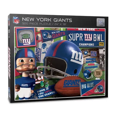 You The Fan New York Giants Retro Series 500-Piece Puzzle
