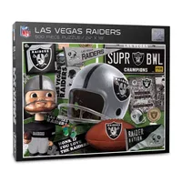 You The Fan Las Vegas Raiders Retro Series 500-Piece Puzzle