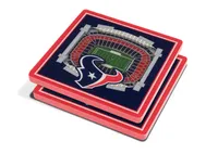 You the Fan Houston Texans Stadium View Coaster Set