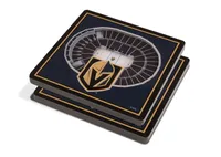 You the Fan Vegas Golden Knights Stadium View Coaster Set