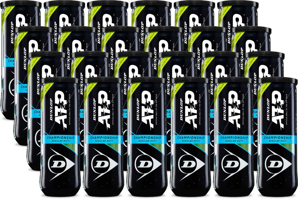 Dunlop ATP Championship Extra Duty 24 Tennis Ball Cans