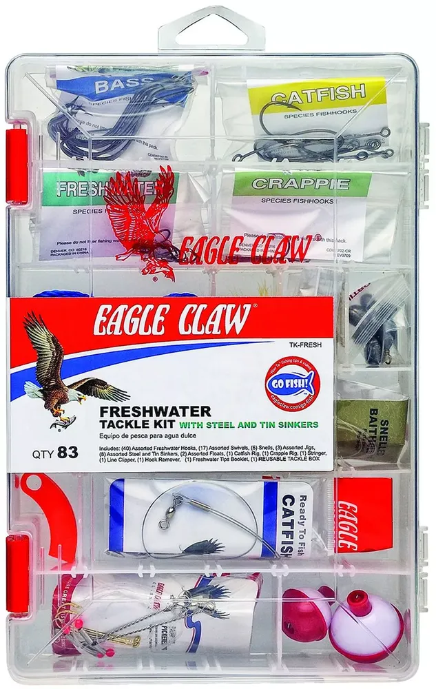 Dick's Sporting Goods Eagle Claw Freshwater Tackle Kit