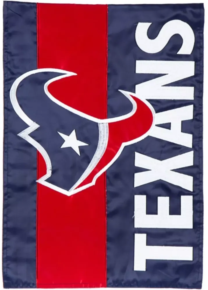 Evergreen Houston Texans Embellish Garden Flag