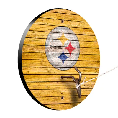 Victory Tailgate Pittsburgh Steelers Hook & Ring Toss Game