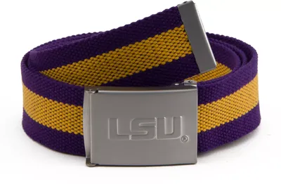 Eagles Wings LSU Tigers Fabric Belt