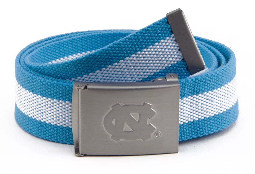 Eagles Wings North Carolina Tar Heels Fabric Belt