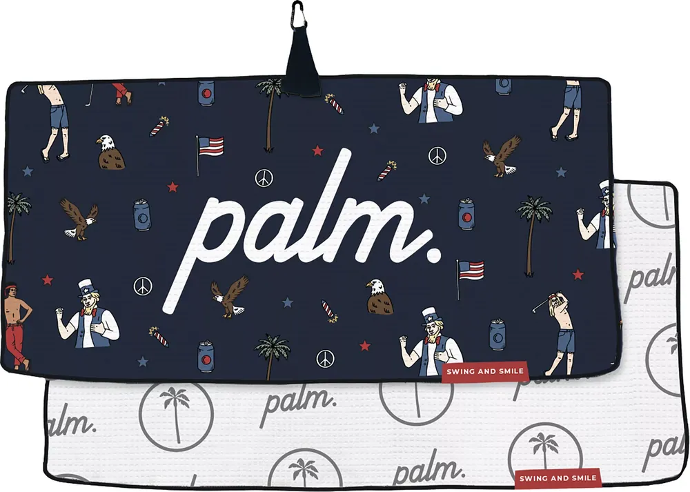 Palm Golf Bag Towel