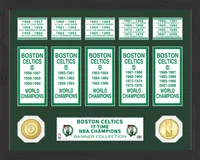 Highland Mint Boston Celtics Banner Bronze Coin Photo Mint