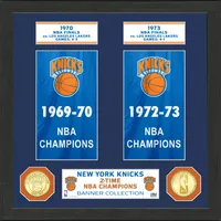 Highland Mint New York Knicks Banner Bronze Coin Photo Mint