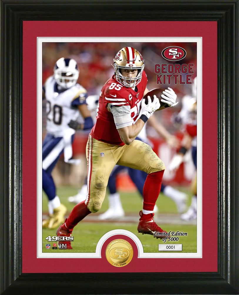 San Francisco 49ers Super Bowl Ticket & Coin Collection Framed