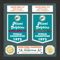 Highland Mint Miami Dolphins Super Bowl Banner Collection Coin Photo Mint